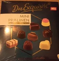 Mängden socker i Das Exquisite Mini Pralinen