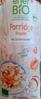 Mängden socker i Porridge Frucht