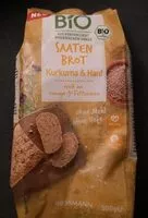 Mängden socker i Saatenbrot Kurkuma & Hanf