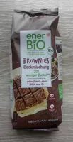 Mängden socker i Brownies Backmischung