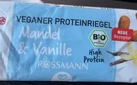 Mängden socker i Veganer Proteinriegel Mandel& Vanille