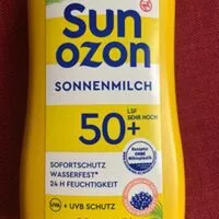 Mängden socker i Sun Ozon Sonnenmilch 50+