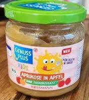 Mängden socker i Aprikose in Apfel