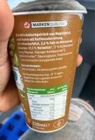 Mängden socker i Caffè latte