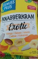 Mängden socker i Knabberkram exotic