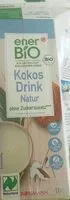 Mängden socker i enerBio Kokos Drink Natur