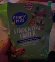 Mängden socker i Studentenfutter