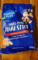 Mängden socker i Nuss Mix Thai Spice