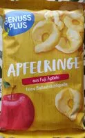 Mängden socker i Apfelringe aus Fuji-Äpfeln