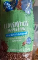 Mängden socker i Leinsamen Genuss Plus