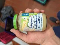 Mängden socker i Pastinaken mit Reis und Pute