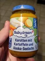 Mängden socker i Karotten mit Kartoffeln und Alaska-Seelachs