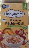 Mängden socker i Bio Kinder Früchte-Müsli