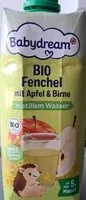 Mängden socker i BIO Fenchel mit Apfel & Birne