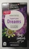 Mängden socker i Kräutertee Support your dreams