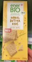 Mängden socker i Dinkel Butter Keks