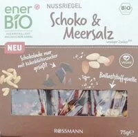 Mängden socker i Nussriegel Schoko Meersalz