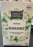 Mängden socker i Kräutertee Behaglichkeit