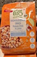 Mängden socker i Kichererbsen Snack Kokos/ Chili & Lime