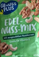 Mängden socker i Edel-Nuss-mix
