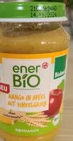 Mängden socker i Mango in Apfel mit Dinkelgrieß