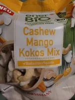 Mängden socker i Cashew Mango Kokos Mix