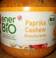 Mängden socker i Paprika Cashew Streichcreme