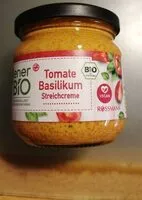 Mängden socker i Tomate Basilikum Streichcreme