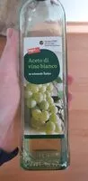 Mängden socker i Aceto di vino bianco