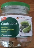 Mängden socker i Cornichons