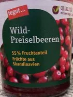 Mängden socker i Wild- Preiselbeeren