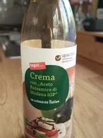 Mängden socker i Crema con aceto balsamico di Modena igp