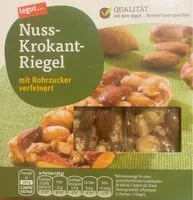 Mängden socker i Nuss-Krokant-Riegel