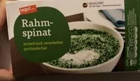 Mängden socker i Rahmspinat