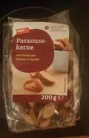 Mängden socker i Paranusskerne