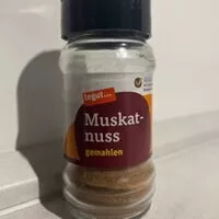 Mängden socker i Muskatnuss gemahlen