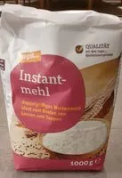 Mängden socker i Instantmehl