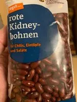 Mängden socker i Rote Kidney-Bohnen