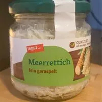 Mängden socker i Meerrettich fein geraspelt