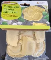 Mängden socker i Cappeletti Ricotta-Basilikum