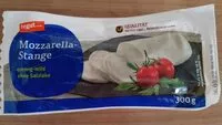 Mängden socker i Mozzarella-Stange cremig-mild ohne Salzlake