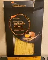 Mängden socker i Tagliatelle all‘uovo