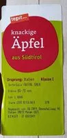 Mängden socker i Äpfel aus Südtirol