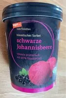 Mängden socker i himmlisches Sorbet Schwarze Johannisbeere