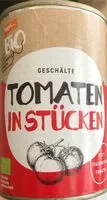 Mängden socker i Tomaten in Stücken
