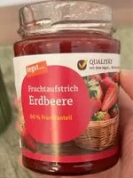 Mängden socker i Fruchtaufstrich Erdbeere
