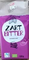 Mängden socker i Zart Bitter Schokolade