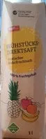 Mängden socker i Frühstücks-Direktsaft