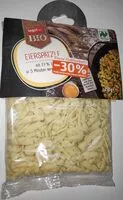 Mängden socker i Bio Eierspätzle mit 27 % Ei