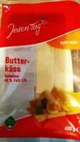 Mängden socker i Butterkäse